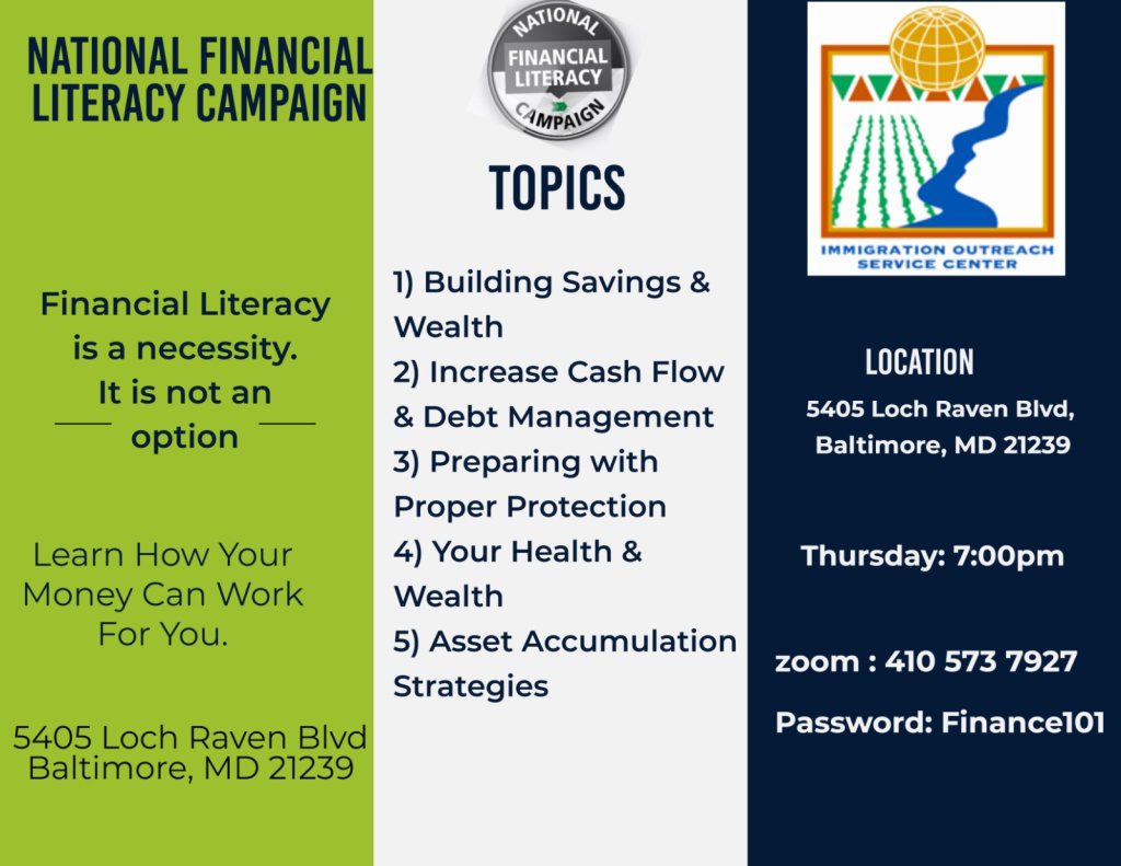 Financial Literacy 2023 Flyer